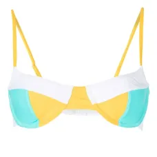 Топ бикини The Emily в стиле колор-блок