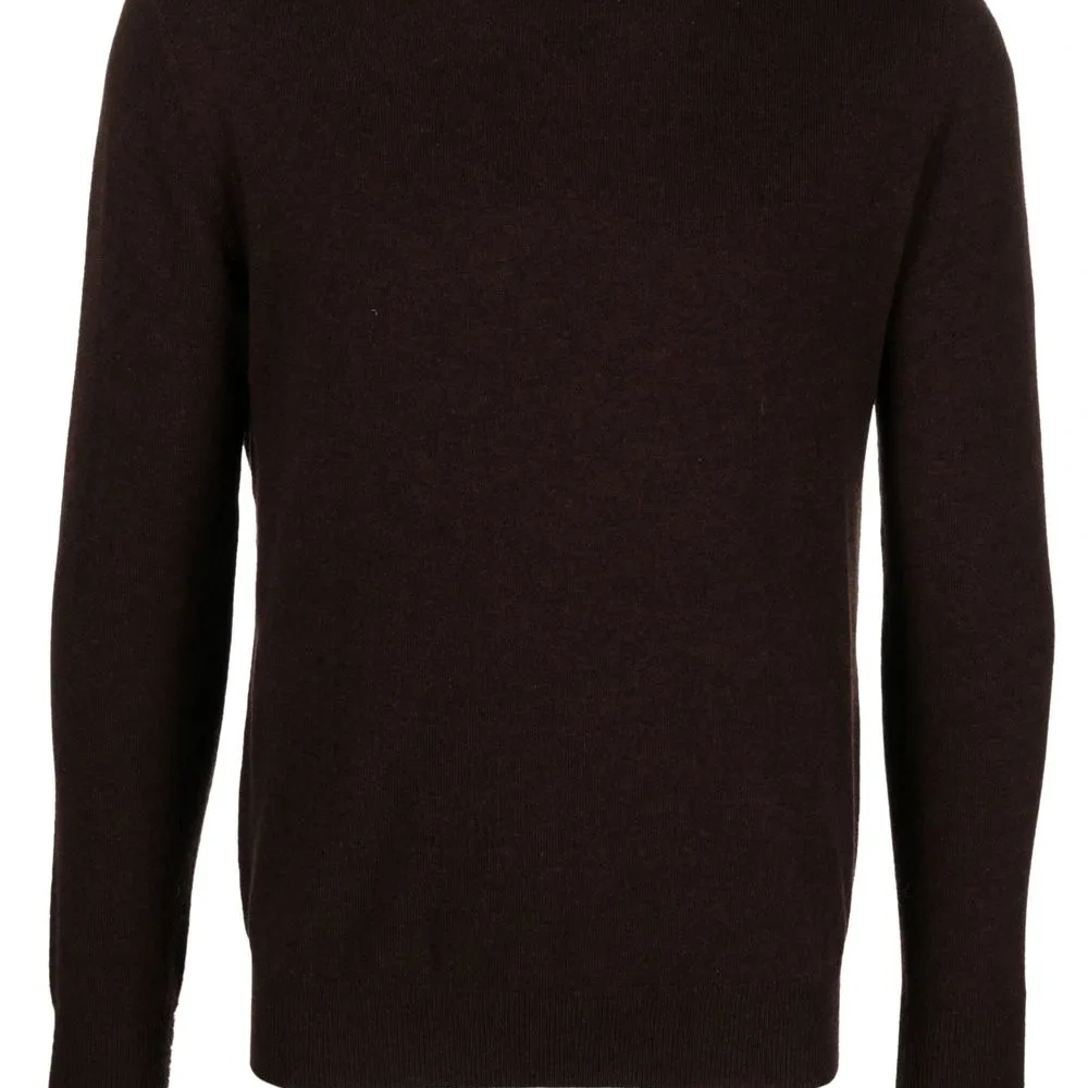 Кашемировый джемпер с круглым вырезом