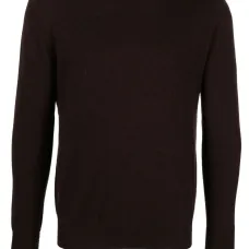 Кашемировый джемпер с круглым вырезом