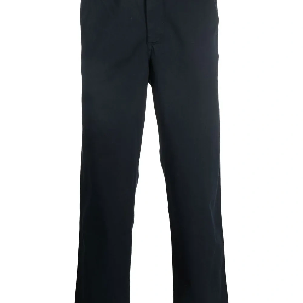 прямые брюки средней посадки