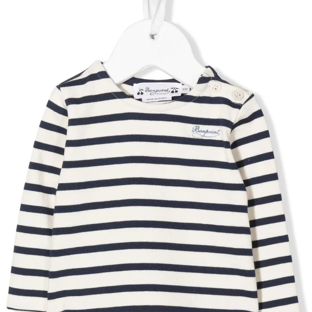 Джемпер с вышитым логотипом