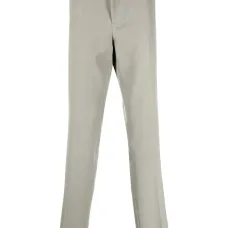 Брюки строгого кроя из смесовой шерсти