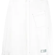 Рубашка с асимметричным карманом