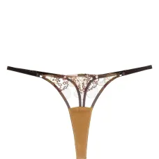Трусы-стринги Divine Feminine с вышивкой