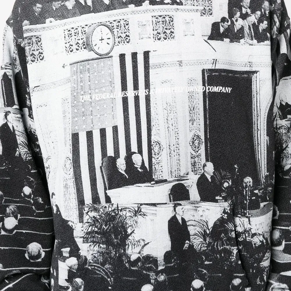 Худи с графичным принтом