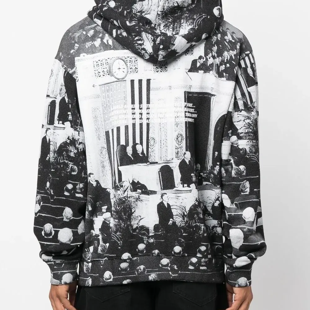 Худи с графичным принтом