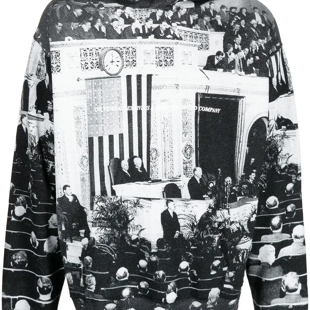 Худи с графичным принтом