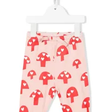 Брюки из органического хлопка с графичным принтом Брюки из органического хлопка с графичным принтом