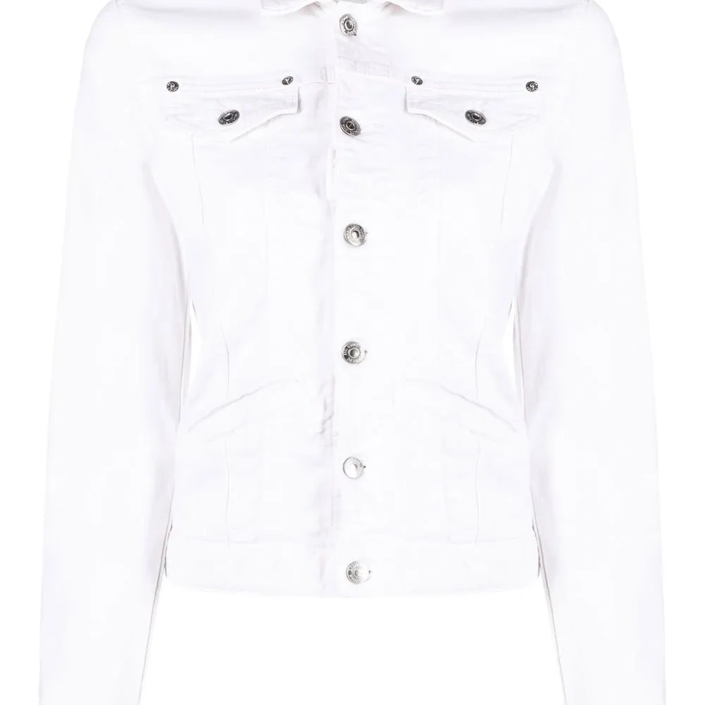 Жакет на пуговицах с длинными рукавами