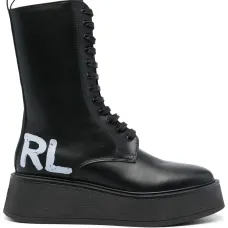 Ботинки на шнуровке с логотипом