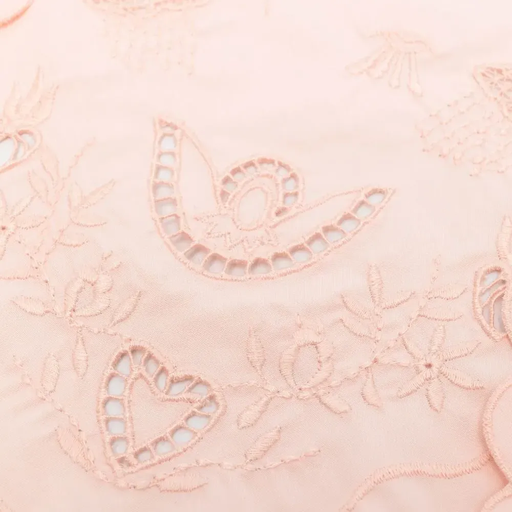 Платок с английской вышивкой