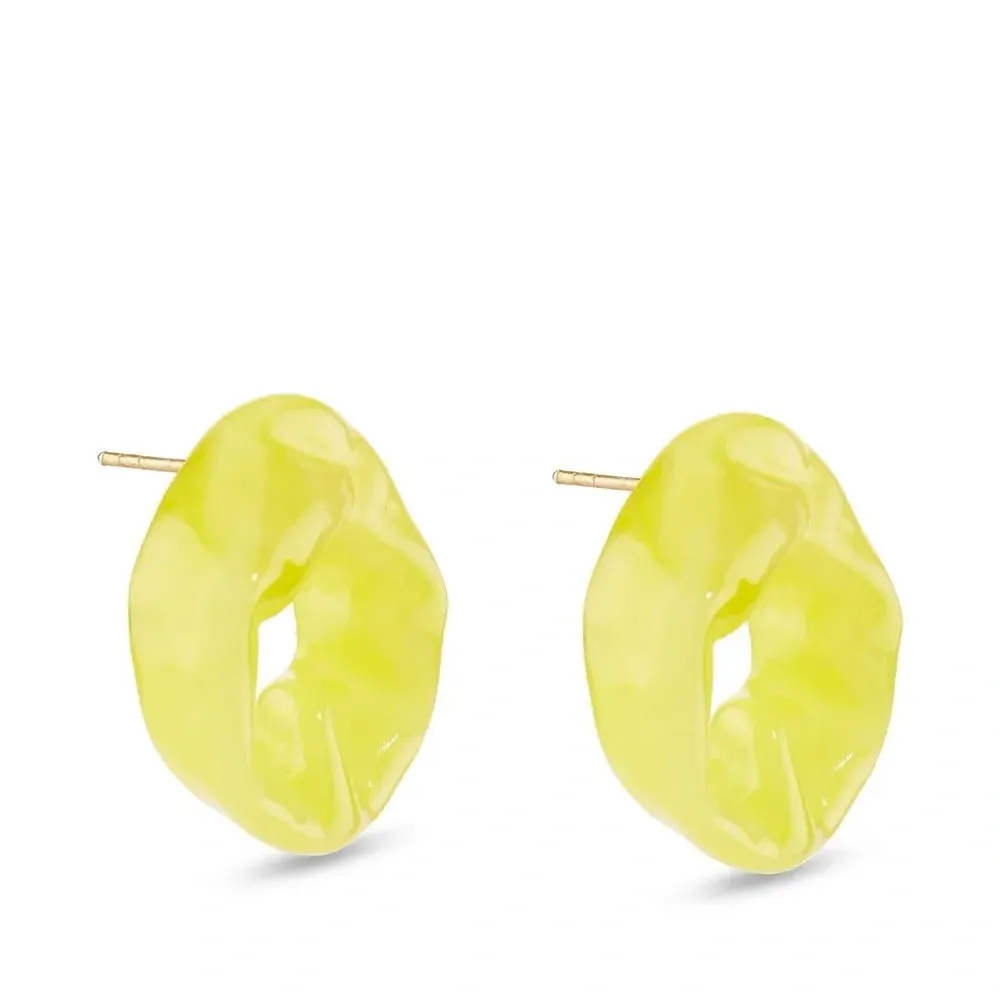 Серьги-гвоздики Scrunch