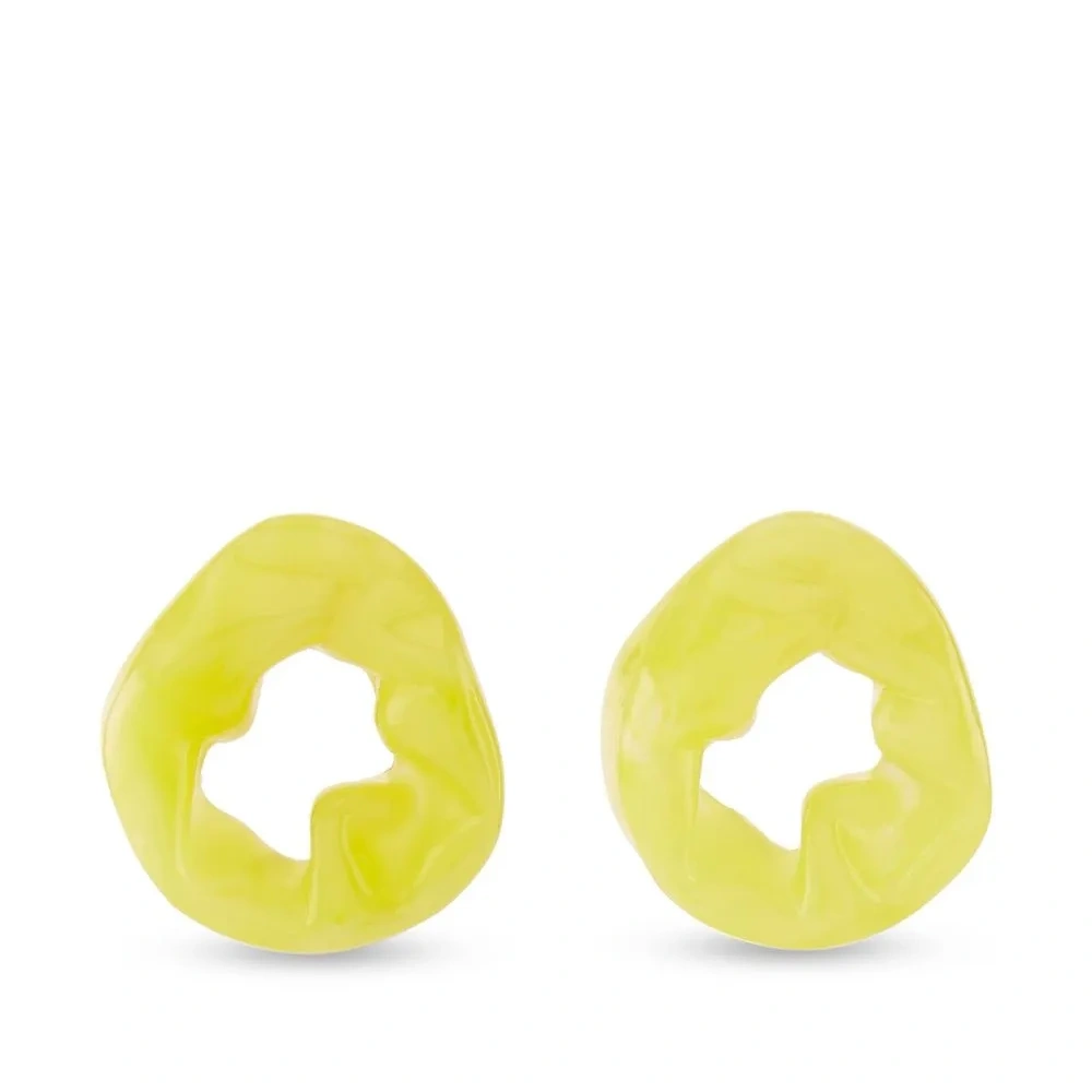 Серьги-гвоздики Scrunch