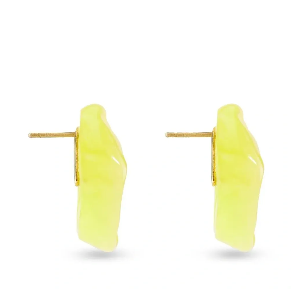 Серьги-гвоздики Scrunch