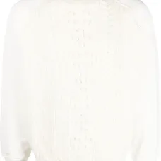 Джемпер с круглым вырезом