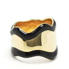 Кольцо в двух тонах