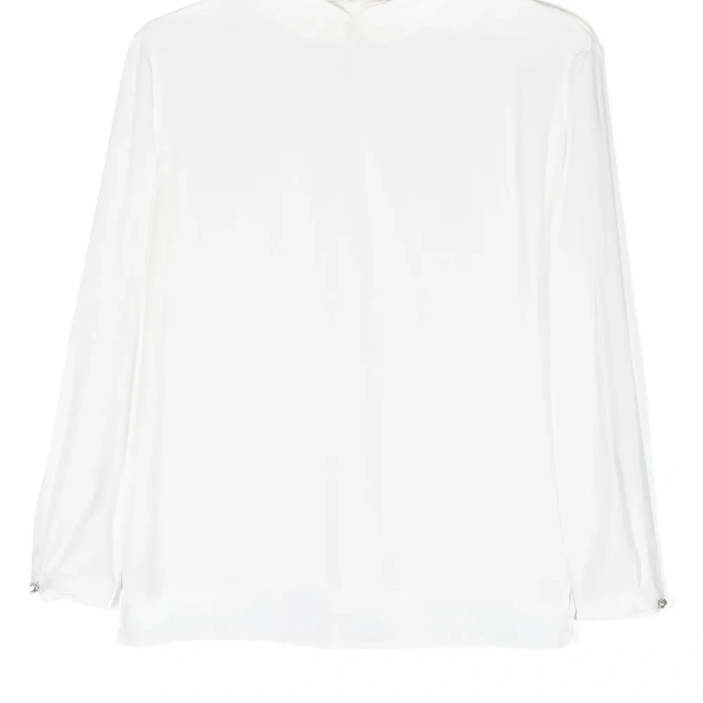 Рубашка с широкими рукавами