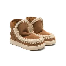 Сапоги с контрастной строчкой