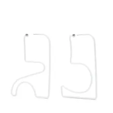 Серьги геометричной формы