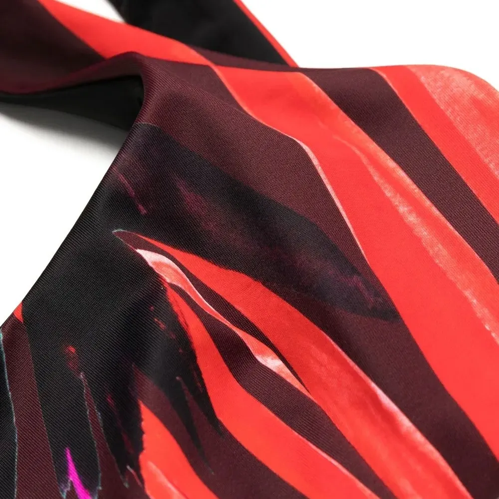 Топ бикини с U-образным вырезом и принтом