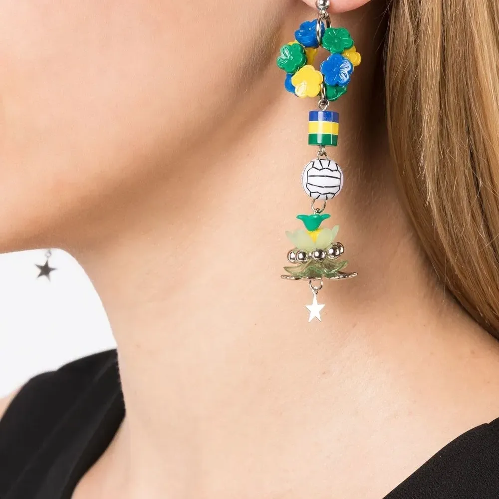 Серьги-подвески Brazil