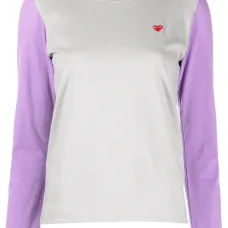 Свитер в двух тонах