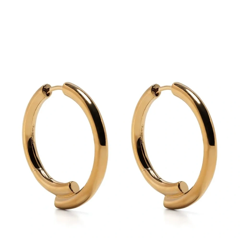 Серьги-кольца Chaos