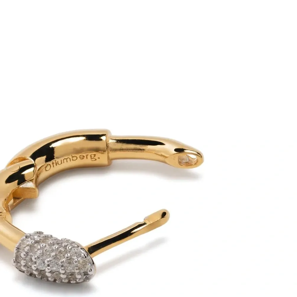 Серьга-кольцо Small Staple