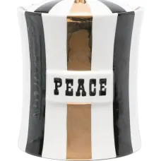 Керамическая банка Peace в полоску
