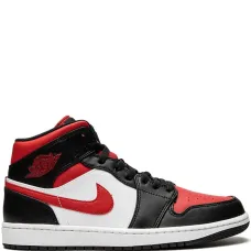 Кроссовки Air Jordan 1 Mid Bred Toe