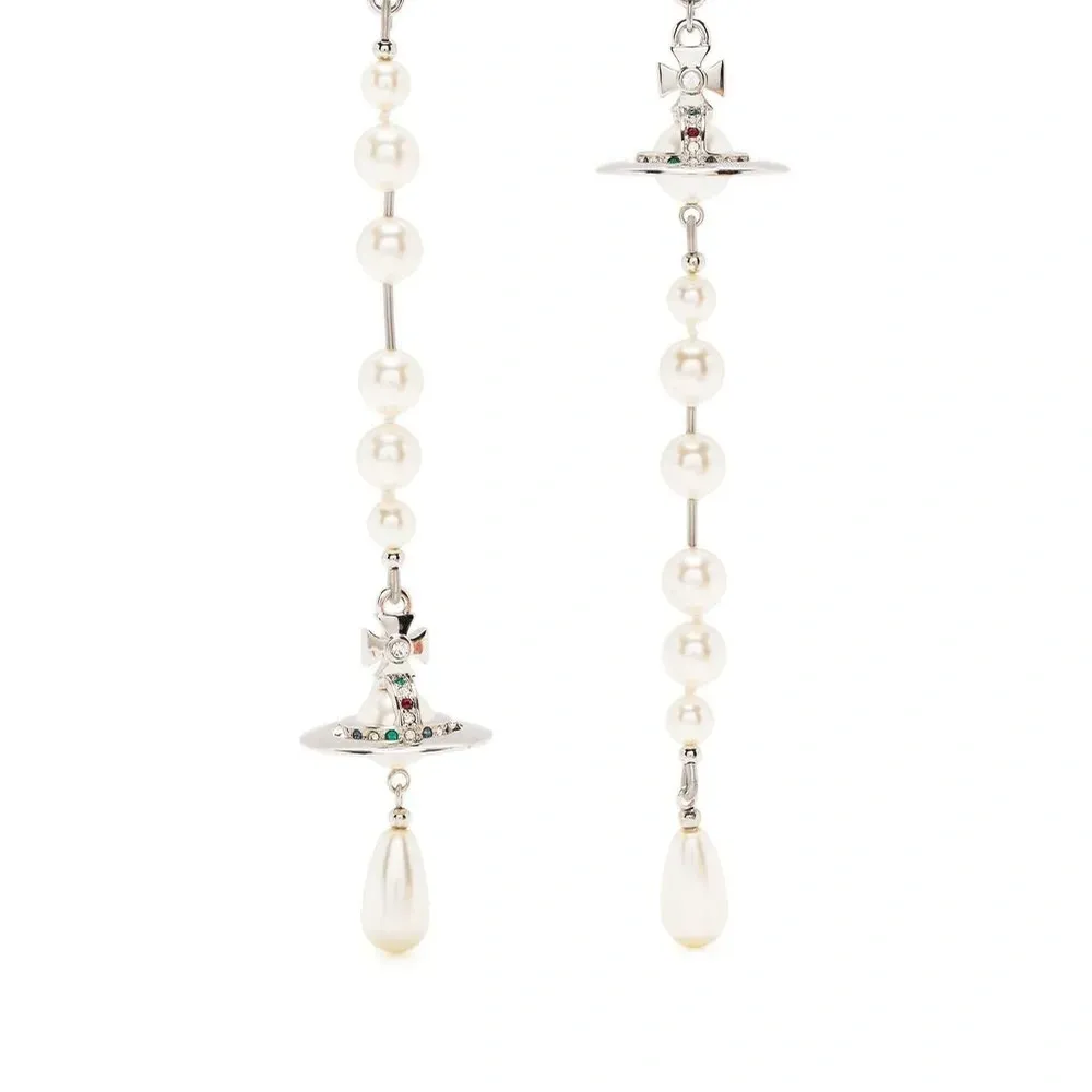 Серьги Broken с жемчугом Серьги Broken с жемчугом