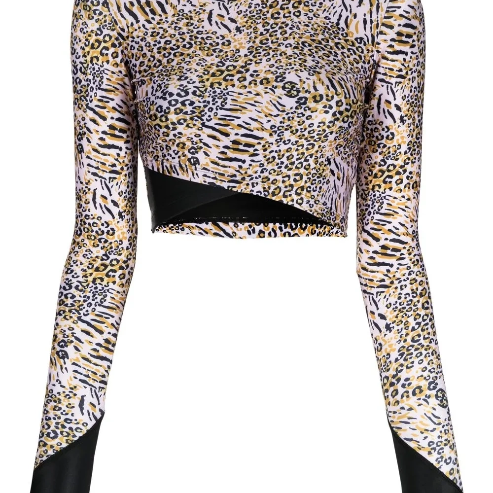 Топ с перекрестными бретелями