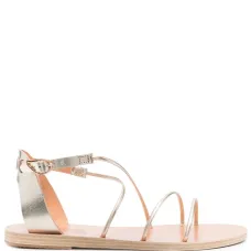 Сандалии Meloivia с эффектом металлик