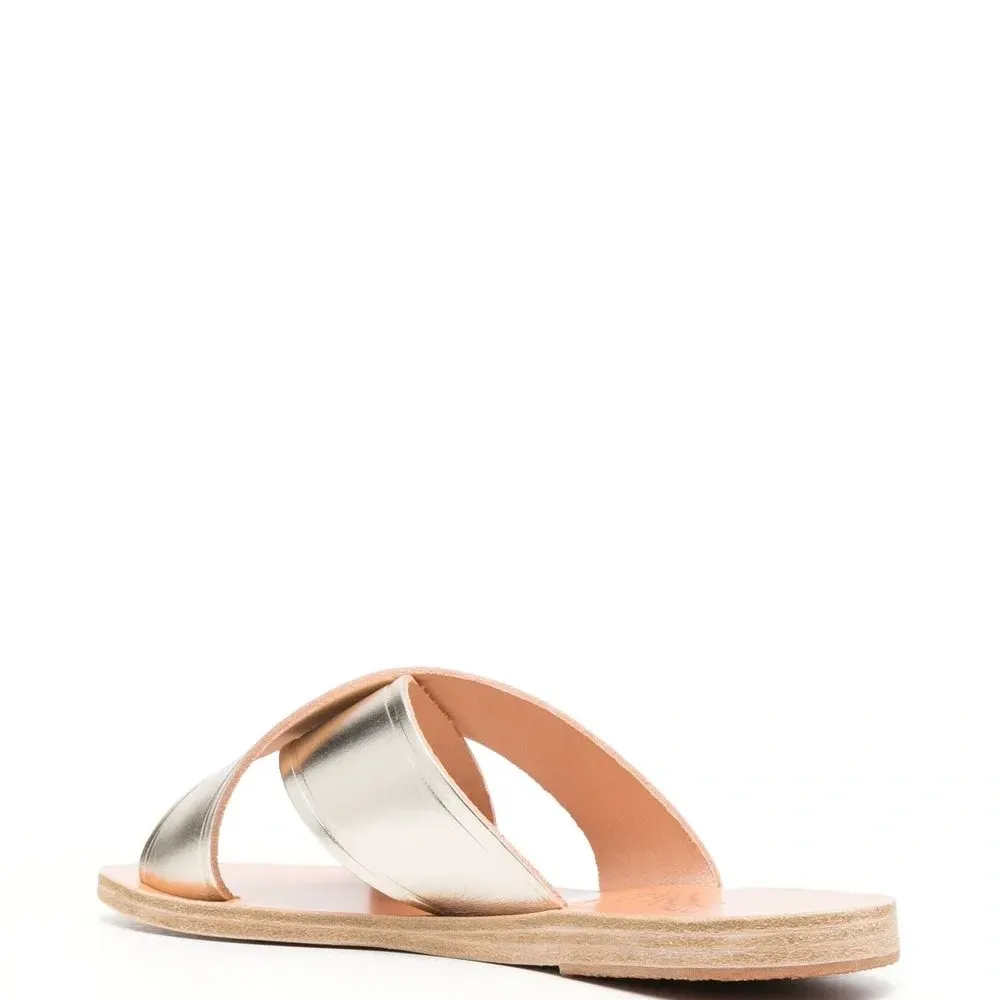 Сандалии Thais с эффектом металлик Сандалии Thais с эффектом металлик