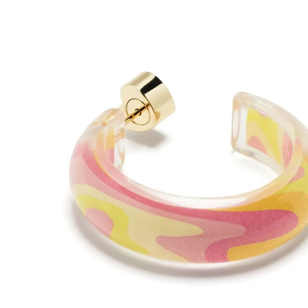 Серьги-кольца Small Trippy Jelly