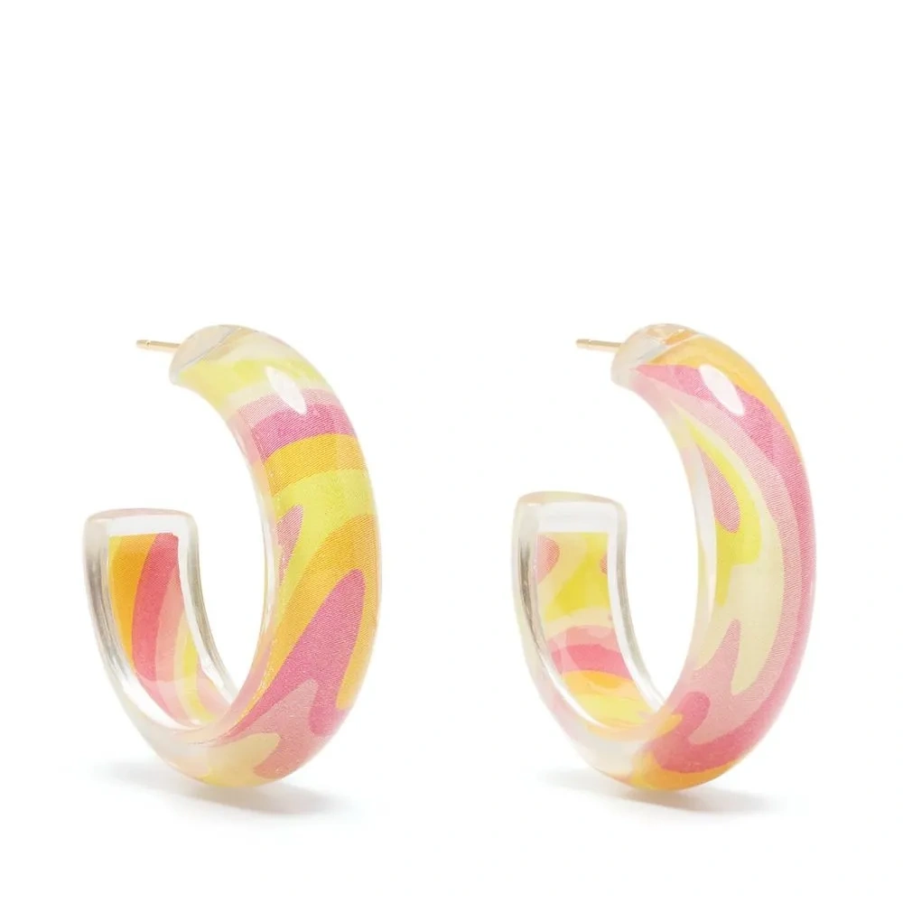 Серьги-кольца Small Trippy Jelly