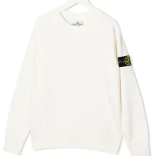 Джемпер с нашивкой-логотипом