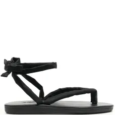 Сандалии с завязками