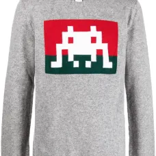 Джемпер с графичным принтом