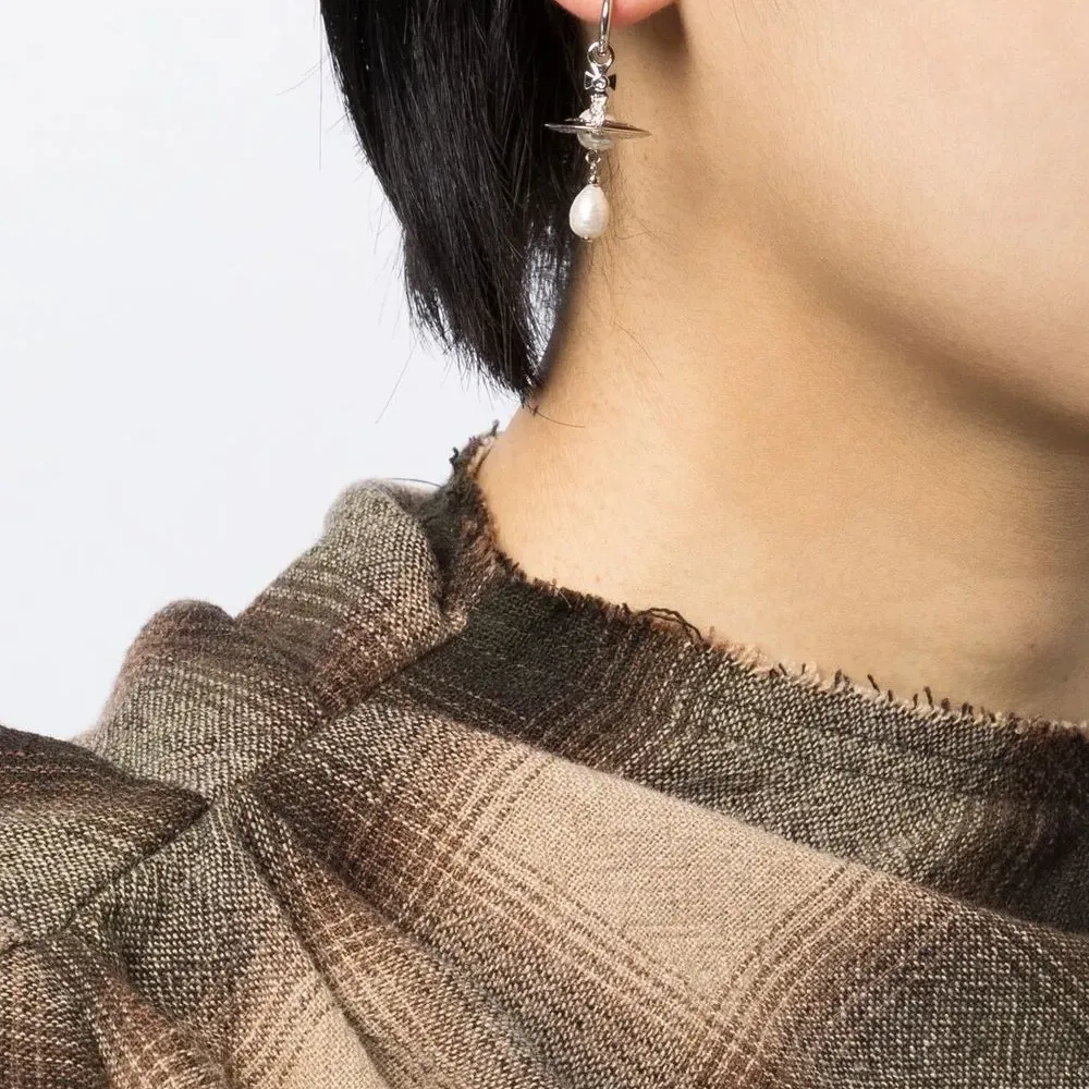 Серьги с декором Orb