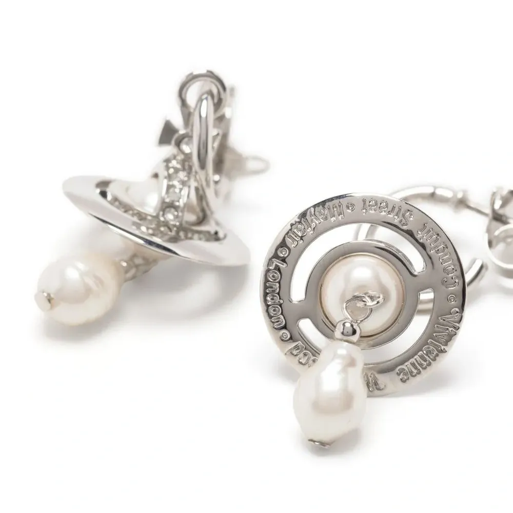 Серьги с декором Orb