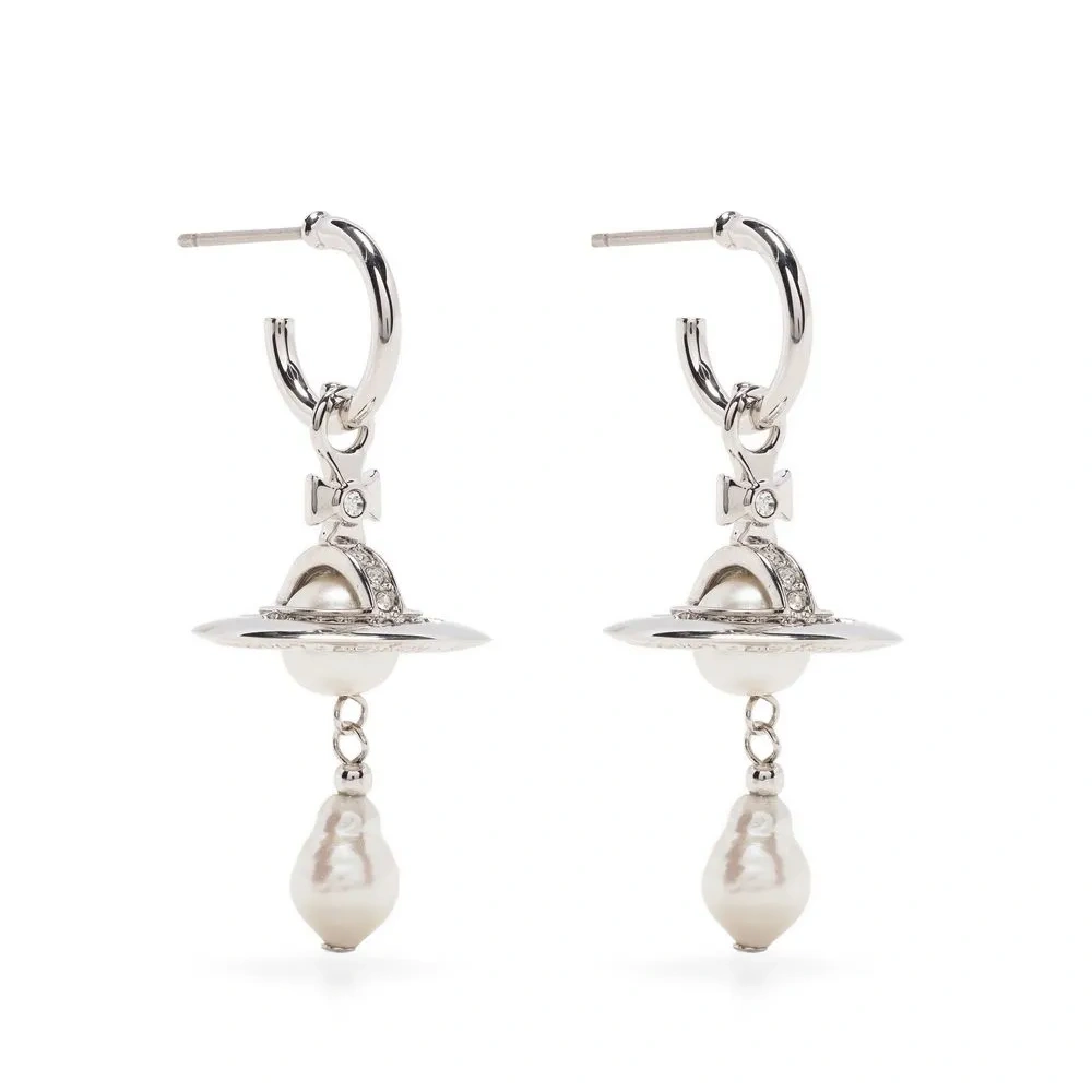 Серьги с декором Orb