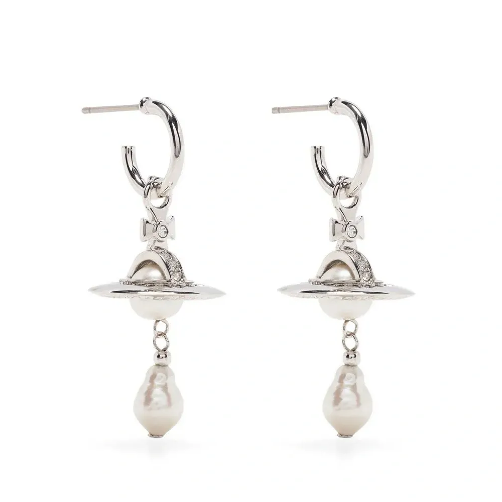 Серьги с декором Orb