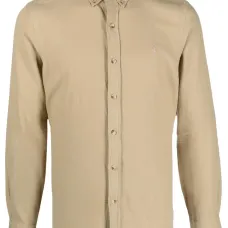 Рубашка с вышитым логотипом