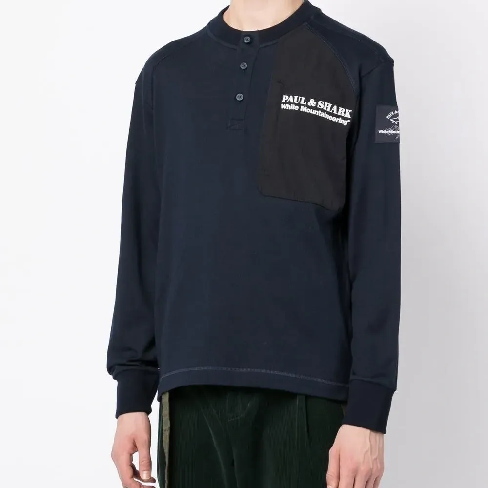 Футболка с логотипом и вставками