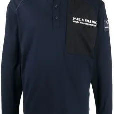 Футболка с логотипом и вставками