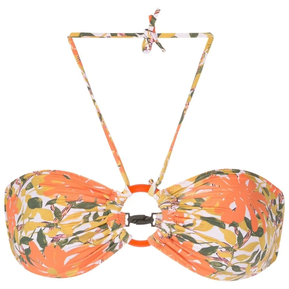 Топ бикини с цветочным принтом Топ бикини с цветочным принтом