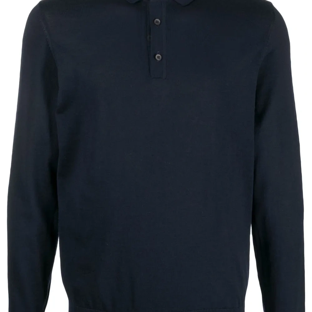 Рубашка поло с длинными рукавами