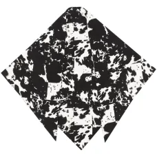 Шарф с абстрактным принтом