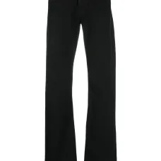 Прямые джинсы с логотипом Прямые джинсы с логотипом